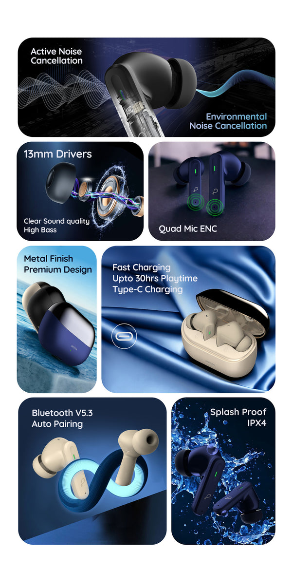 Blissbuds Ace Earbuds