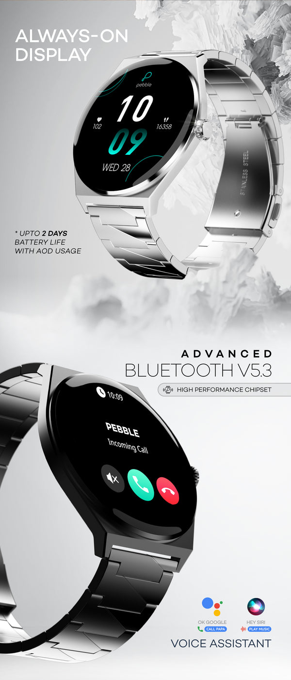 Royale Steel Smart watch