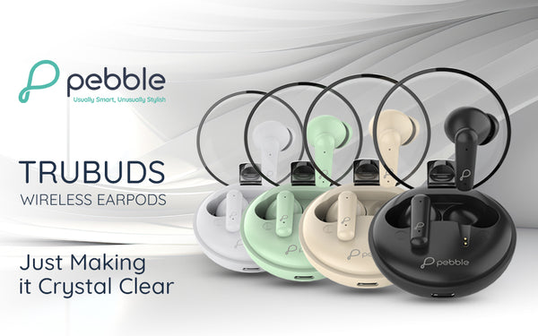 Pebble Trubuds Wireless Earbuds