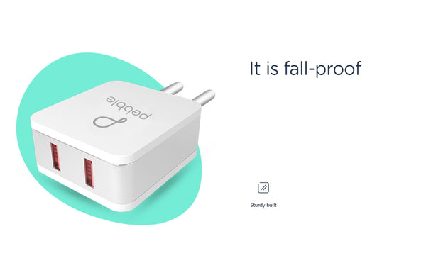 Pebble PWC22 Wall Charger