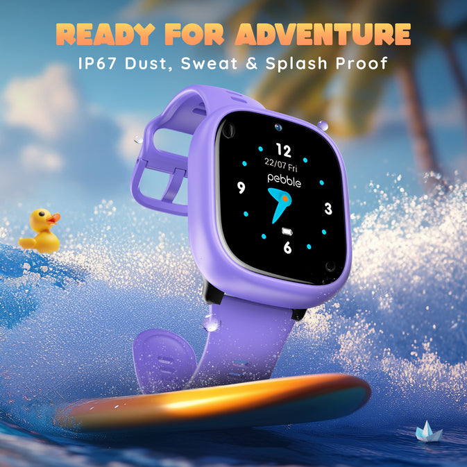 technology newsPebble Junior smartwatch for kids comes with parental control, GPS tracking, video calling