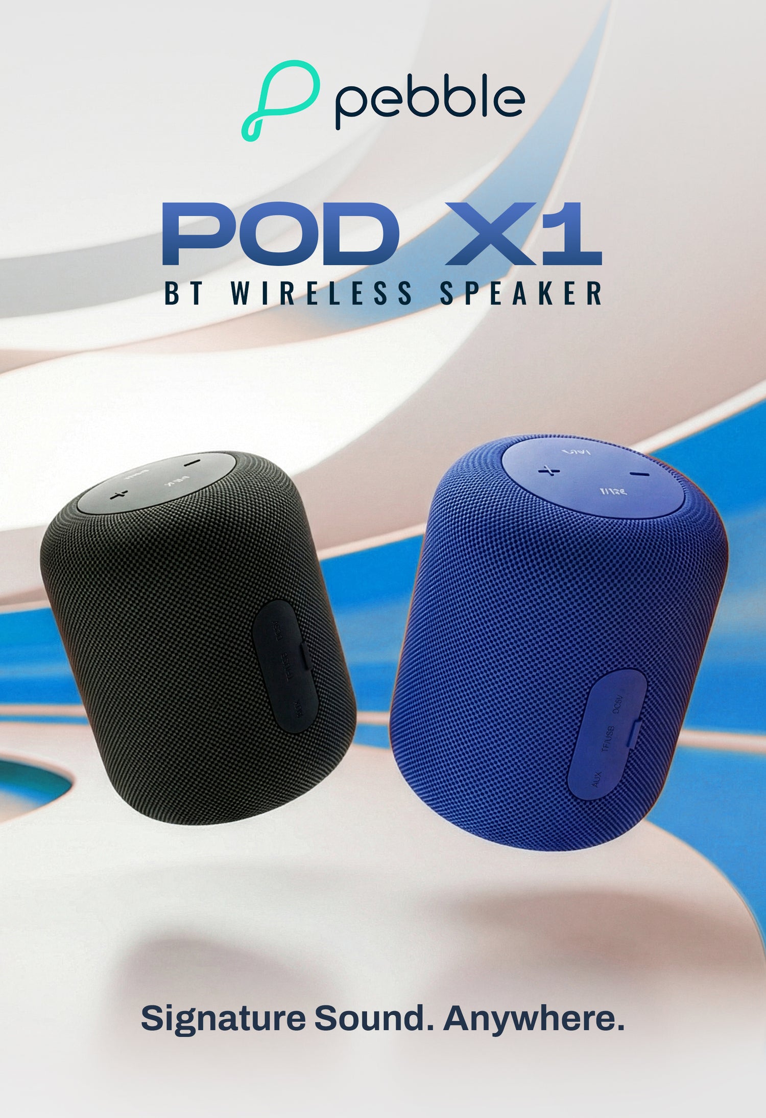 Pebble POD X1 HD Sound Bluetooth Speaker Gadgets and More Pebble POD X1 HD Sound Bluetooth Speaker Gadgets and More
