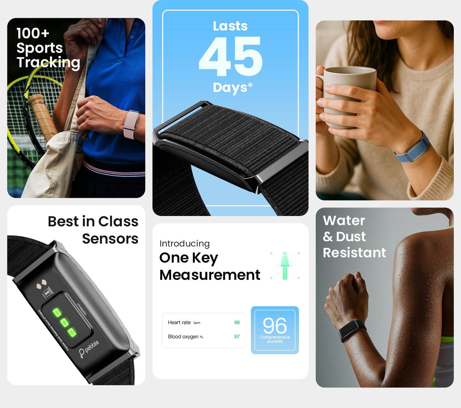 Pebble Qore smartband Gadgets and more