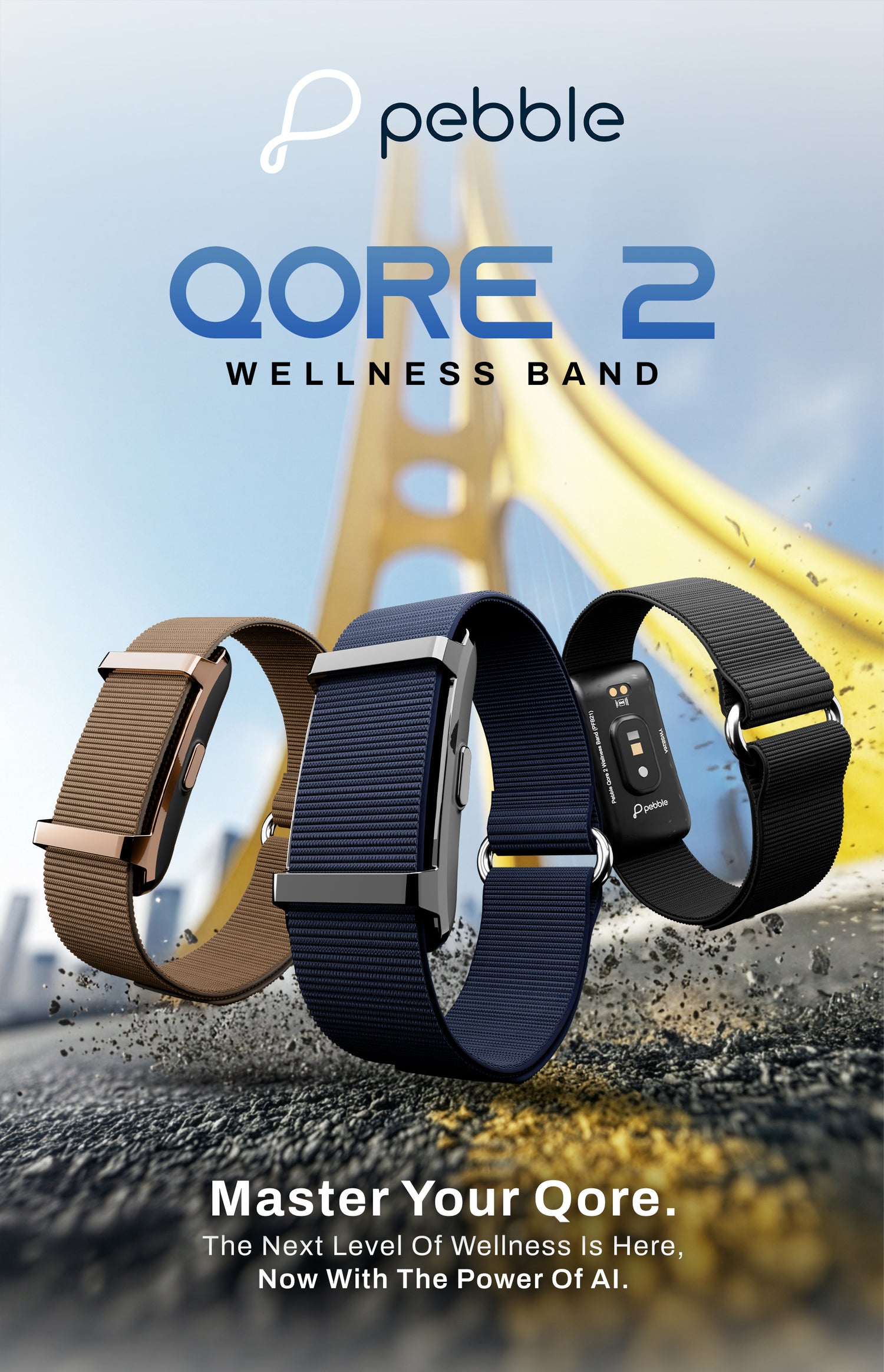 Pebble Qore 2 Fitness Band