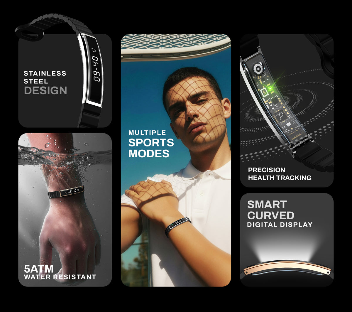 Pebble Arq Smart Bracelet