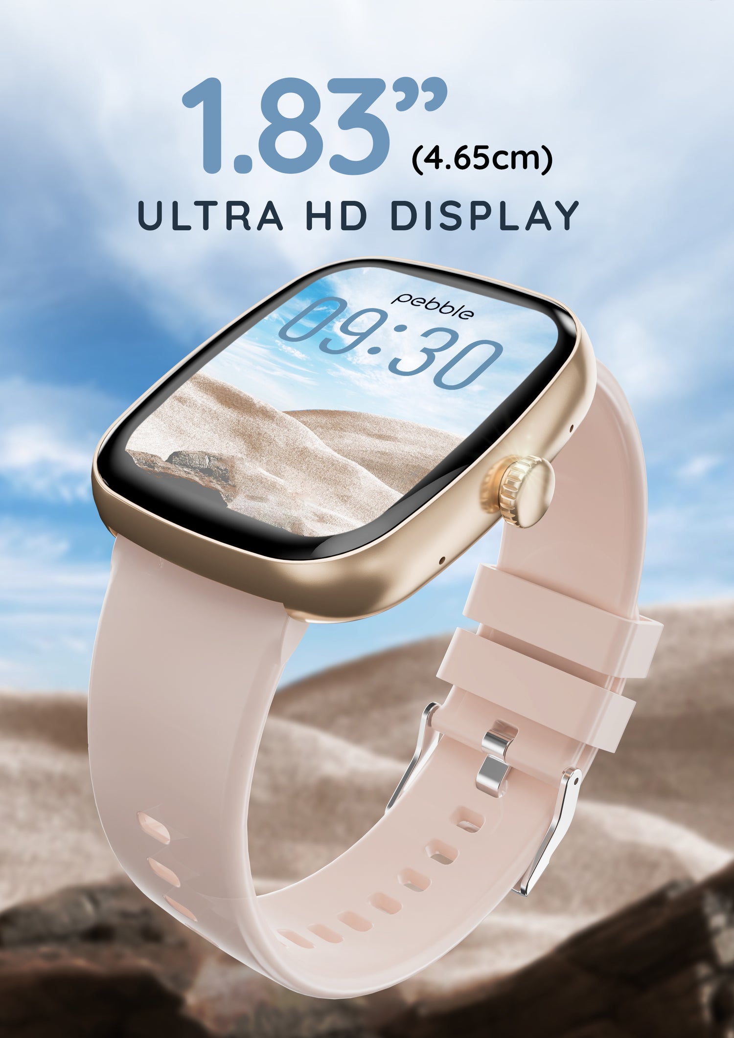Pebble Stella Bluetooth Calling Smartwatch Gadgets and More