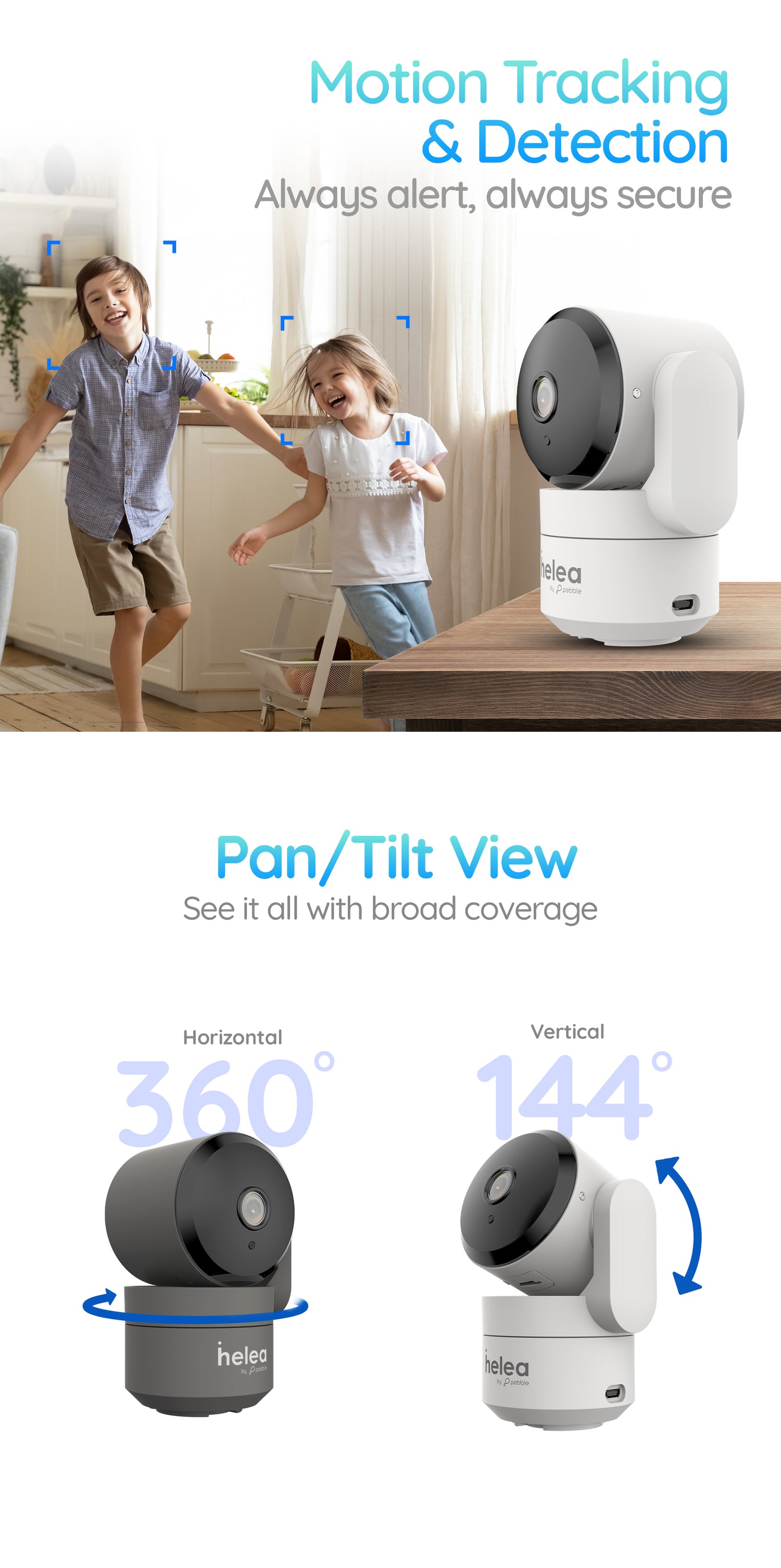 Pebble Helea HL-SC001 Smart Wifi Camera